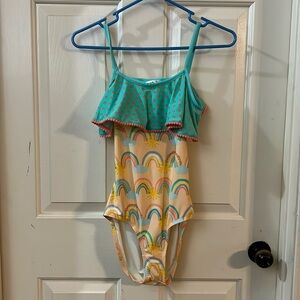 Size 16 Matilda Jane Dream chasers rainbow swimsuit